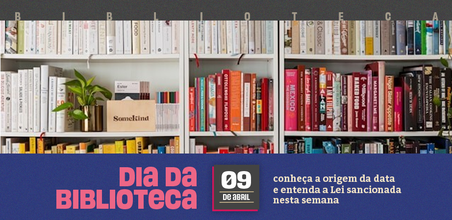 O dia da Biblioteca é comemorado em 9 de abril - Foto de Luisa Brimble/Unsplash